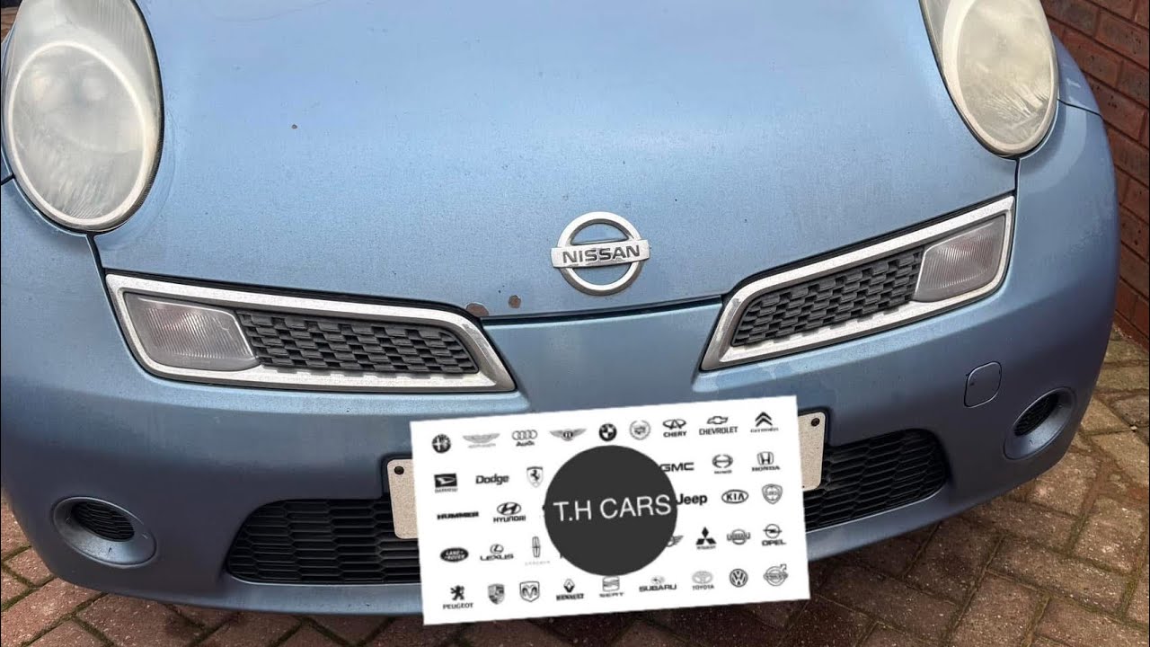 2002-2012 Nissan Micra front pad change