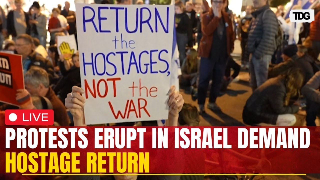 Protest in Israel Live: Citizens demand 