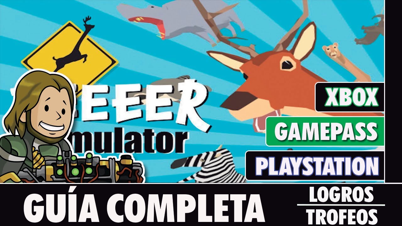 DEEEER SIMULATOR - Guía completa [LOGROS/TROFEOS]