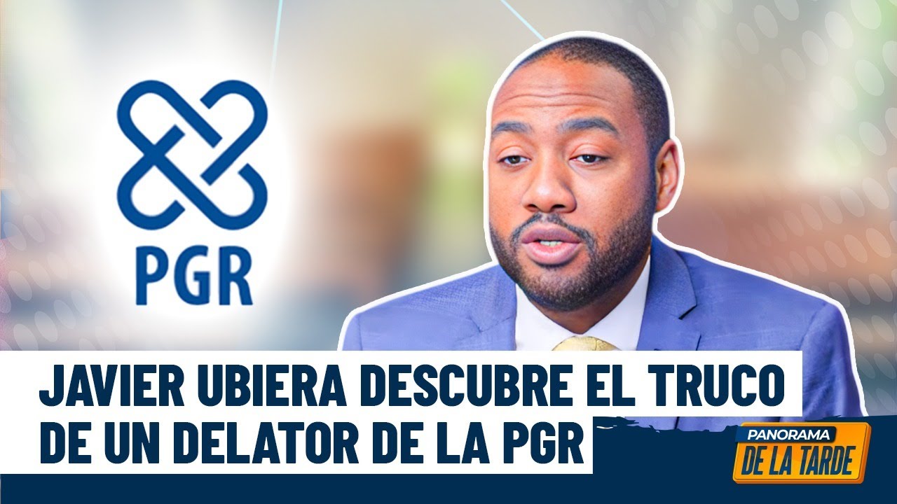 Javier  Ubiera descubre y explica el truco de un delator premiado del MP