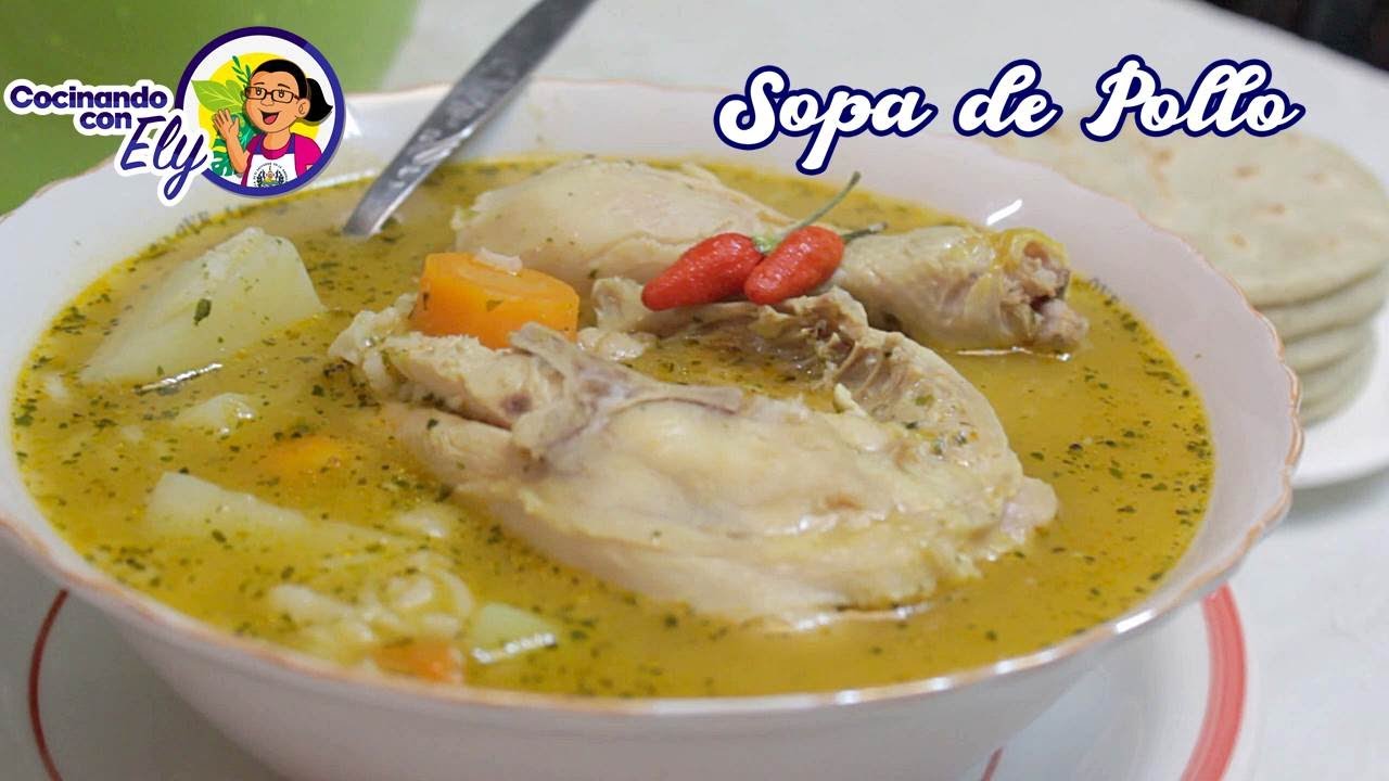 Preparando una Riquísima SOPA DE POLLO