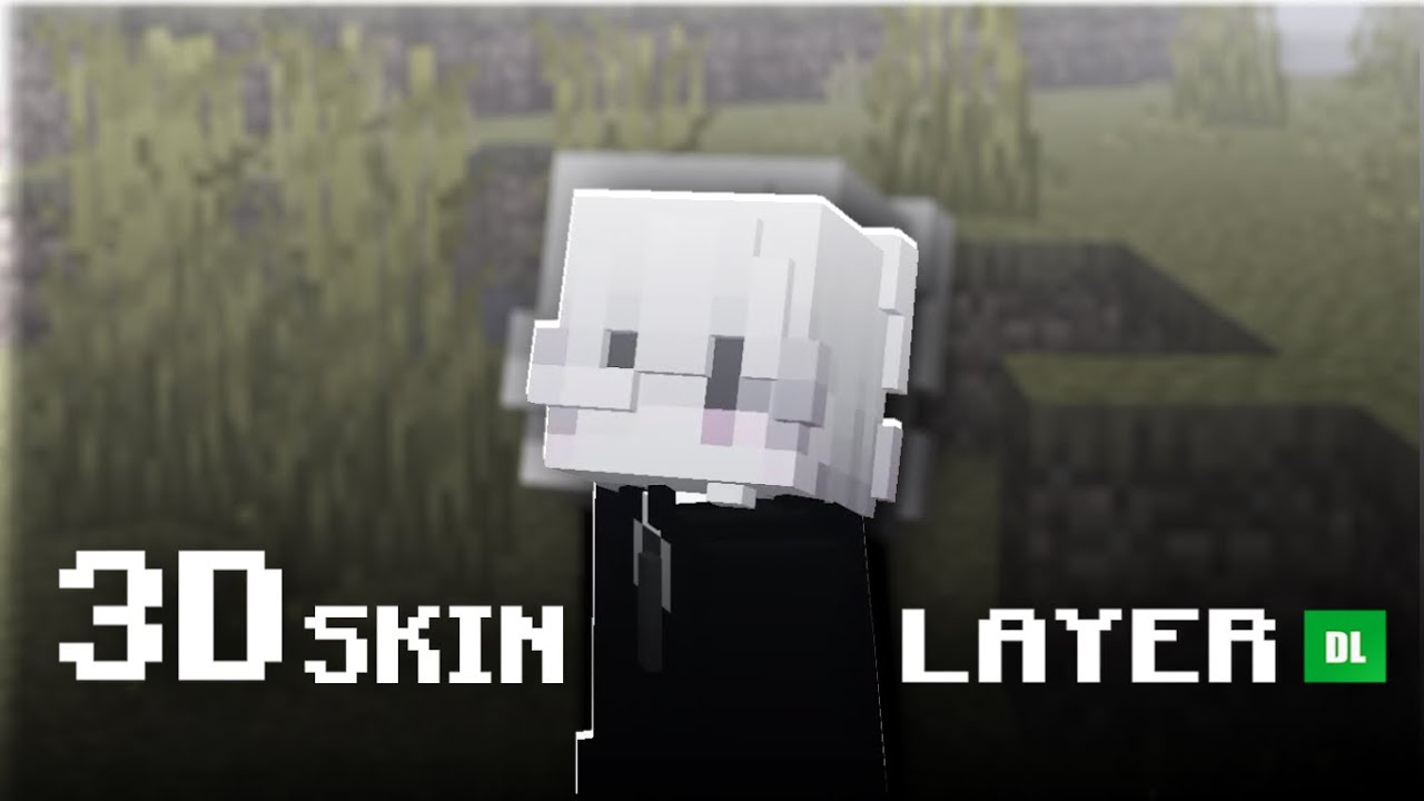 3D Skin Layer Pack MCPE - Works in Servers - (32x, 64x, 128x, also 4d Skins) - by PandaMine