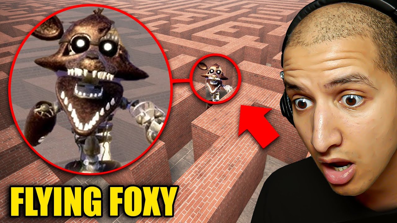 ЛЕТАЮЩИЙ ЛИСИЦ В ЛАБИРИНТЕ!