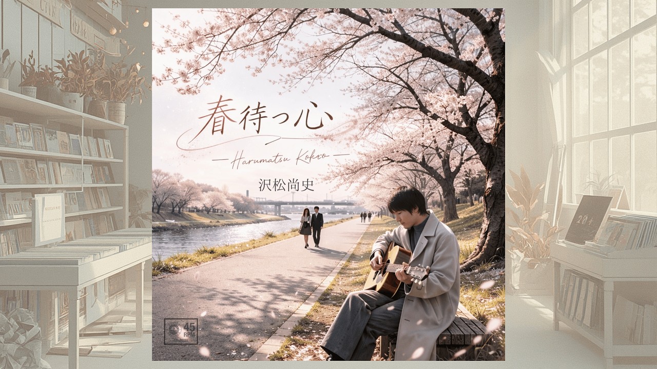 「春待つ心」沢松尚史【自作詩×AI作曲　80s vibes City Pop / AOR 】
