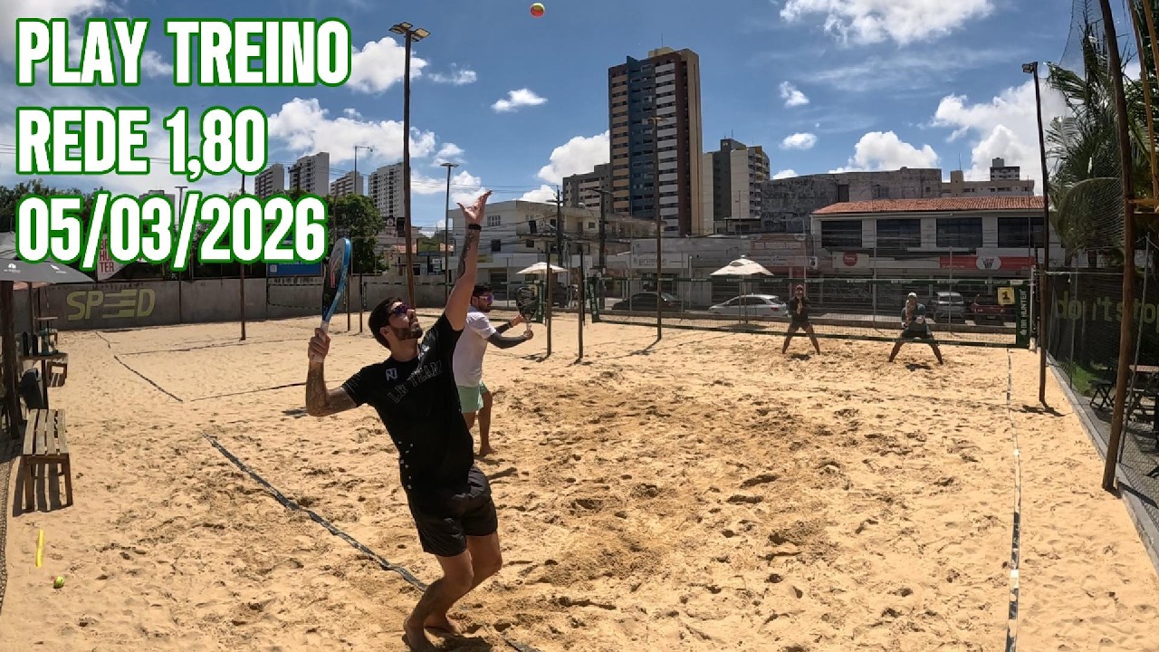 Play Treino - Rede 1,80 - 05/03/2026