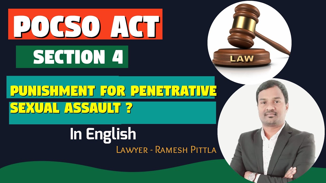 Punishment for Penetrative sexual assault #PocsoActSection4 #pocsoact #awarenesshub #rameshpittla