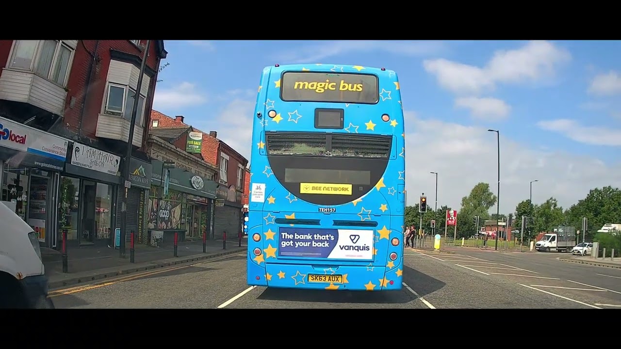 Greater Manchester Uk  Drive to Miles Platting