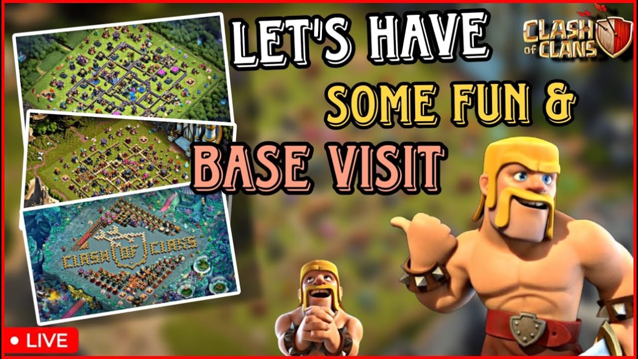 Amazing rank attacks In Clash Of Clans & || Base Visiting ||