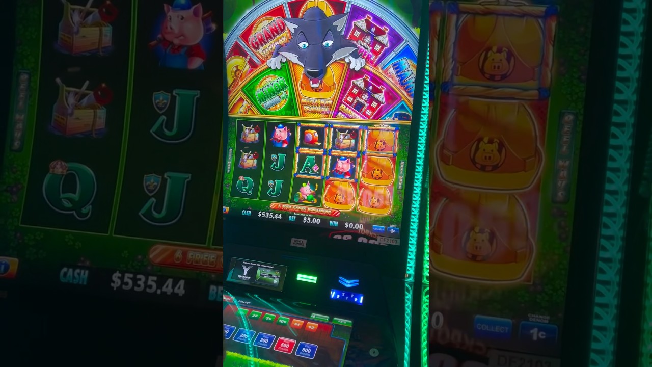 Huff N Even More Puff! #slots #slotmachine #casino #jackpot #huffnevenmorepuff #huffnpuff #vegas