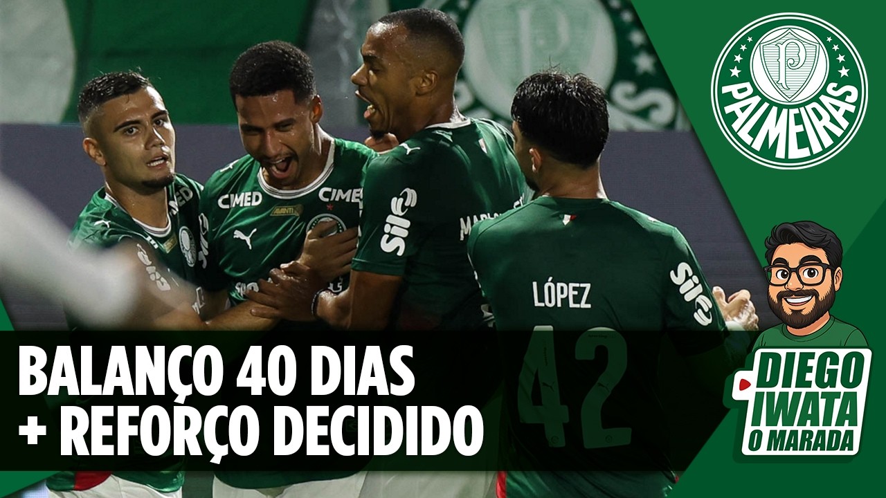 PALMEIRAS ULTRAPASSA MARCA NA TEMPORADA, AVALIA EVOLUÇÕES E BATE O PÉ POR REFORÇO ESCOLHIDO