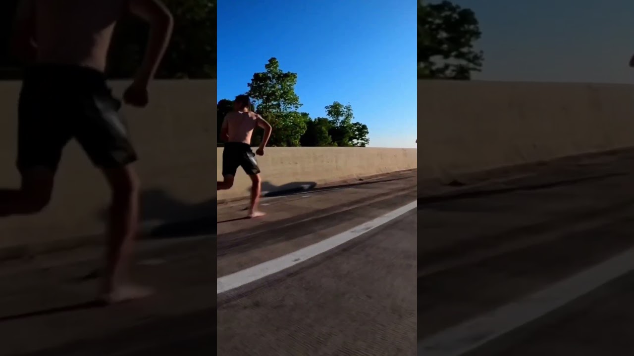 insane bridge jump fail