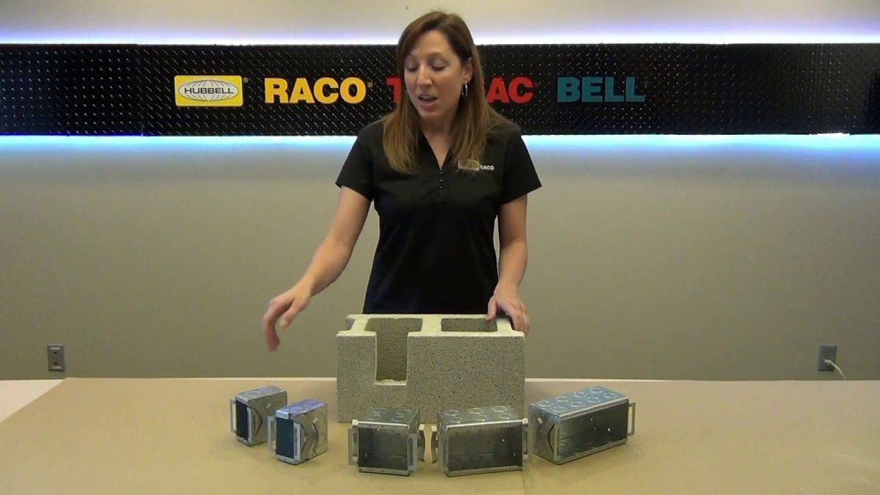 RACO: Block-Loc Masonry Boxes