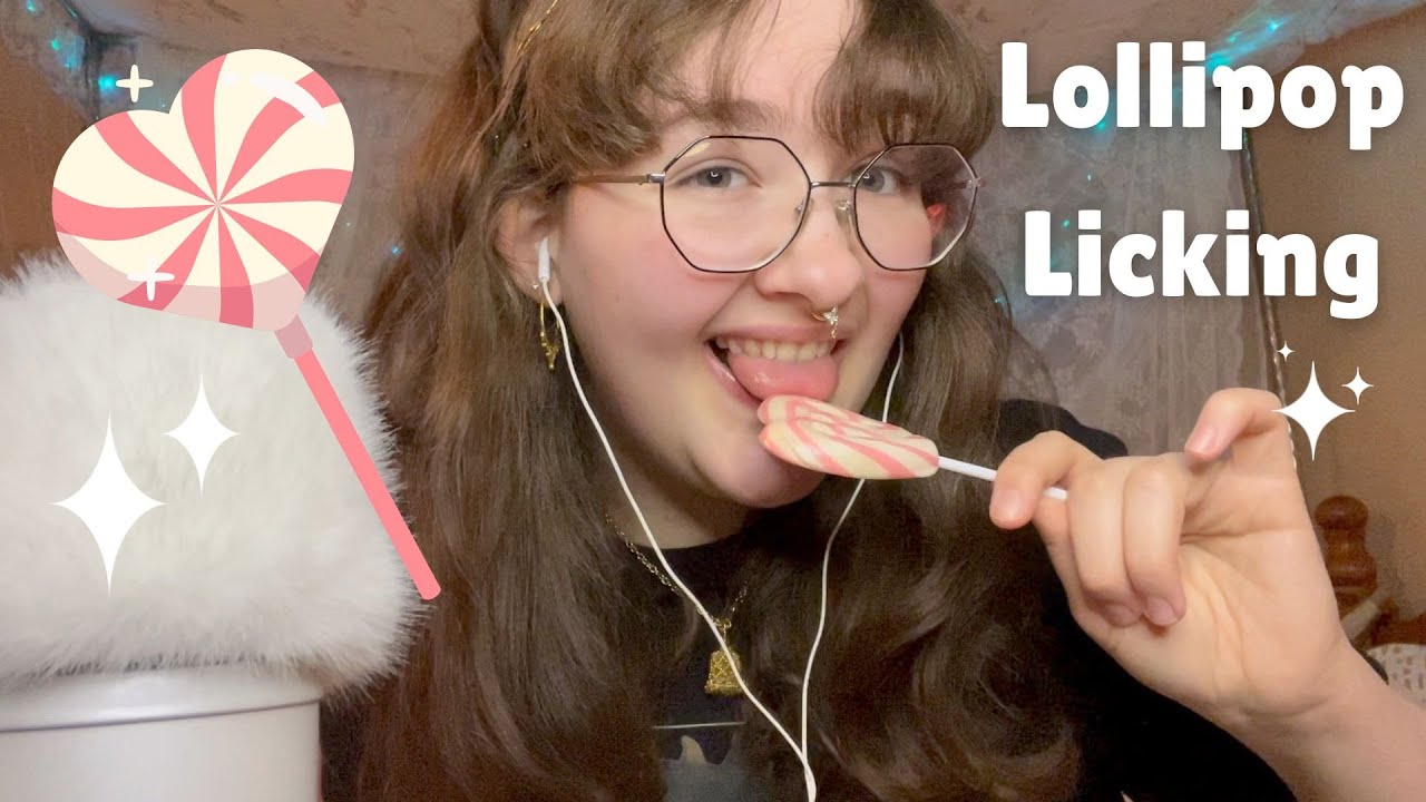 ASMR Lollipop licking
