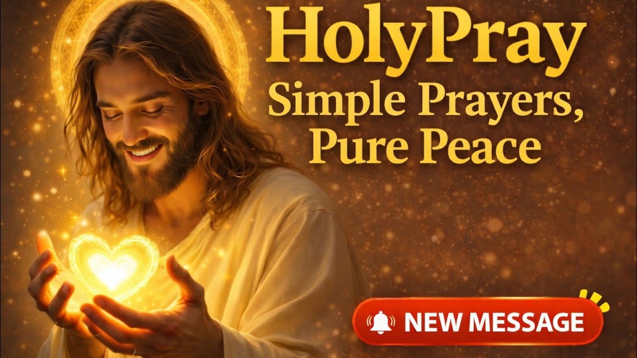  🚨HolyPray | Simple Prayers, Pure Peace👆 God message Bible massage message today New 📢
