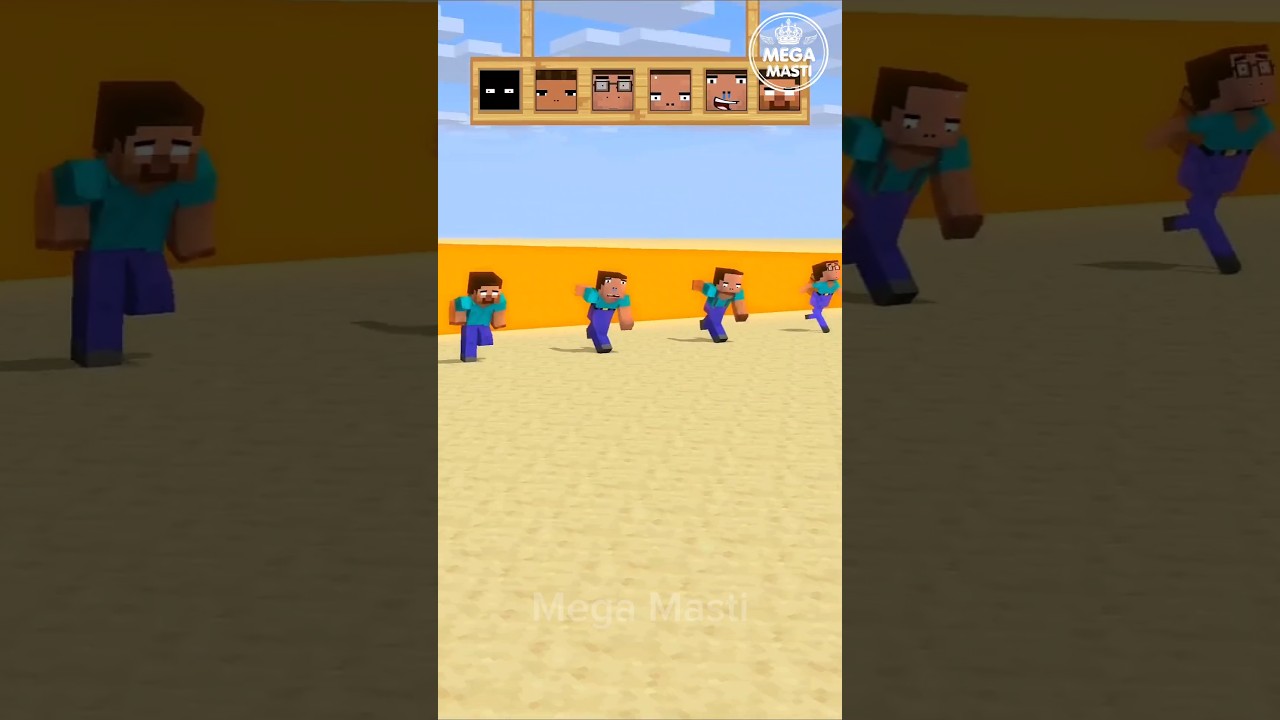Herobrine Trapped by Lava Choosing Power💀|credit by
