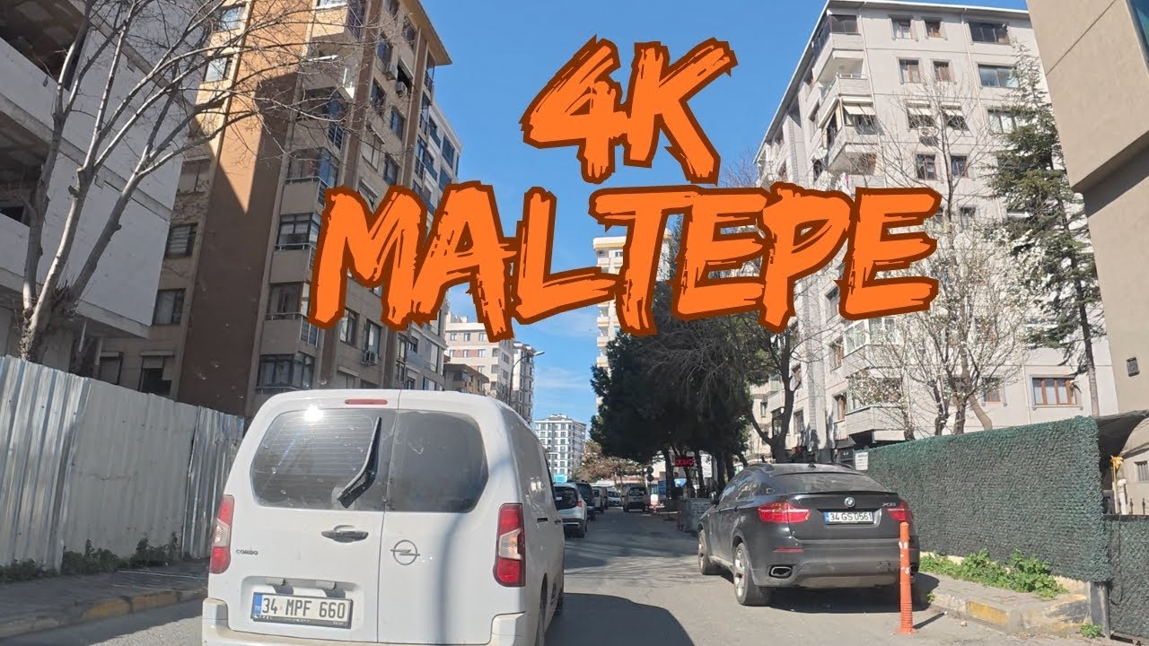 Scenic Drive from Ümraniye to Maltepe | Virtual Tour Turkey - 4k 60fps #umraniye