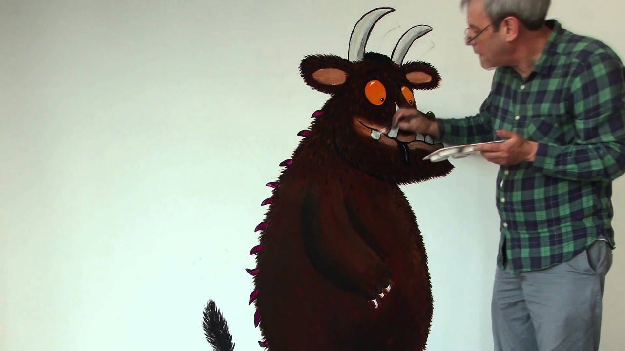 Gruffalo World - Axel Scheffler paints the Gruffalo
