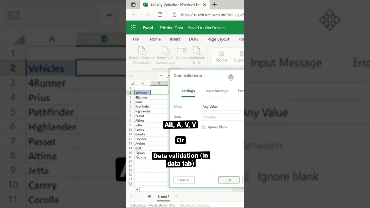 Searchable Drop Down in Excel (NEW)