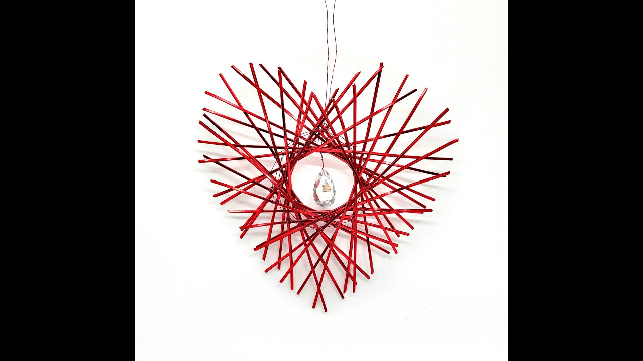 DIY / DRAHTHERZ mit der 16er Legeschablone