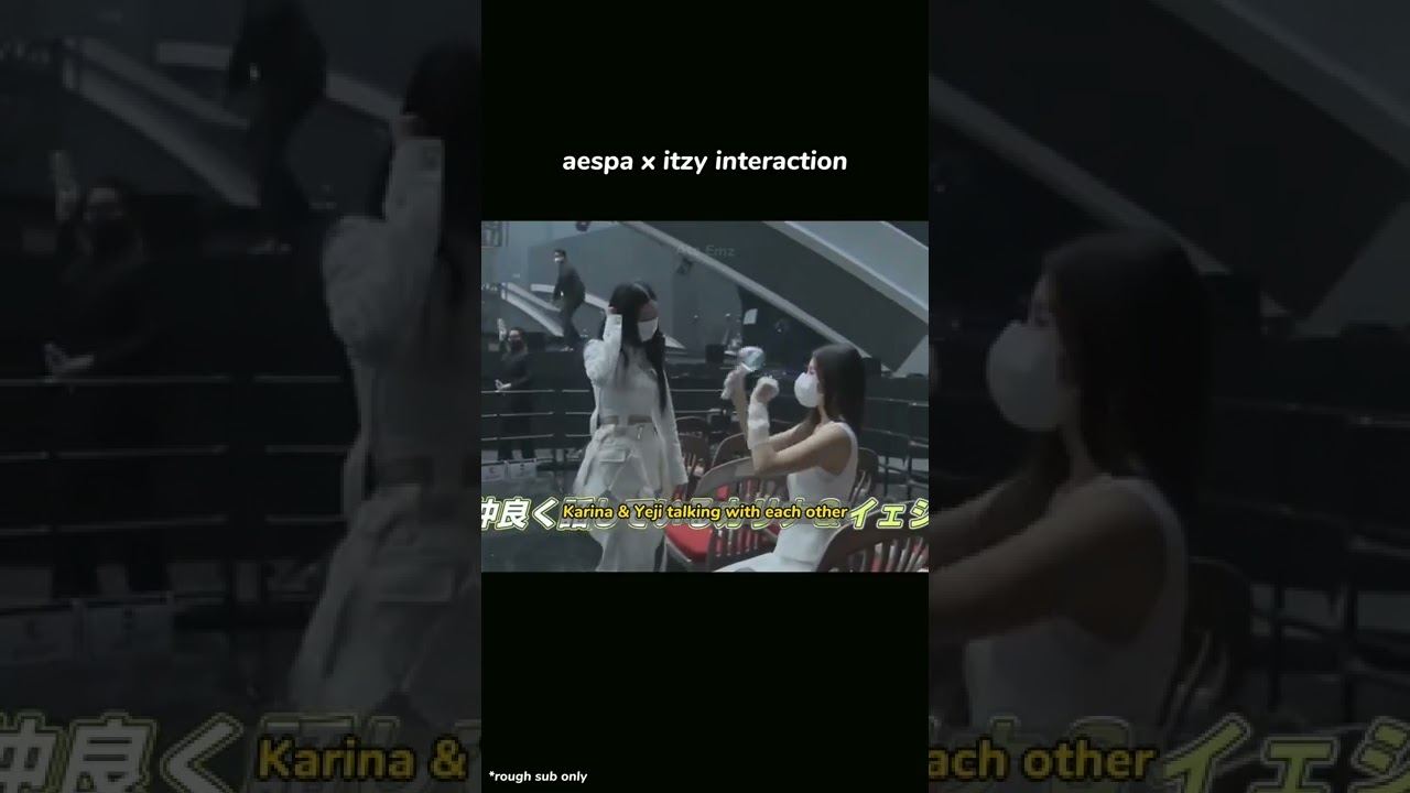 Yeji x Karina || aespa itzy crumbs