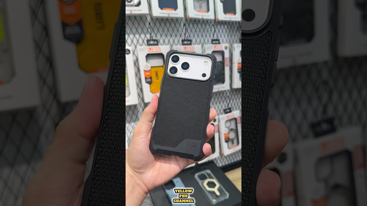 UAG Case METROPOLIS LT Kevlar Black For iPhone 17 Pro Max #shorts #tech #uag #iphone #caseiphone