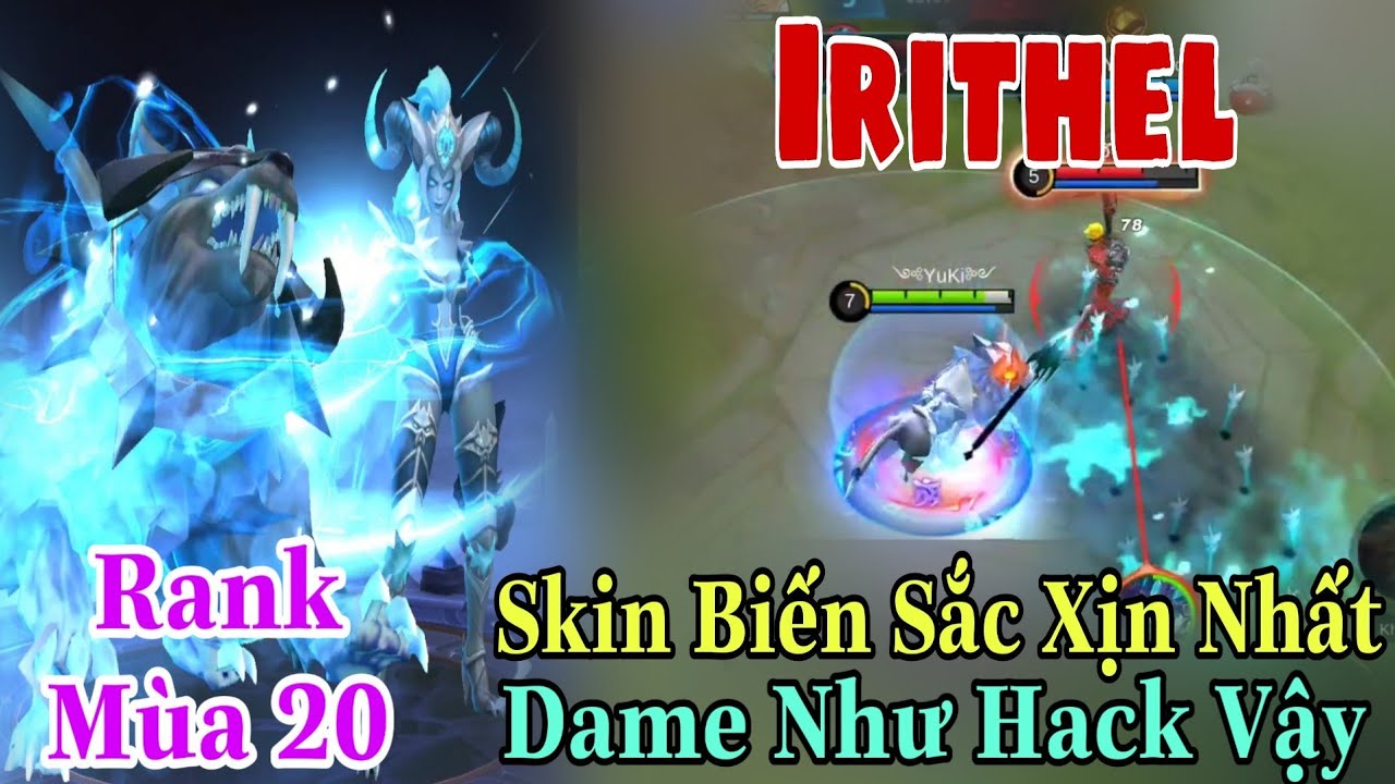 Mobile Legends: IRITHEL- ĐỊA NGỤC HÀN BĂNG, SKIN BIẾN SẮC THAY ĐỔI CẢ HIỆU ỨNG KỶ NĂNG CỰC XỊN 😎