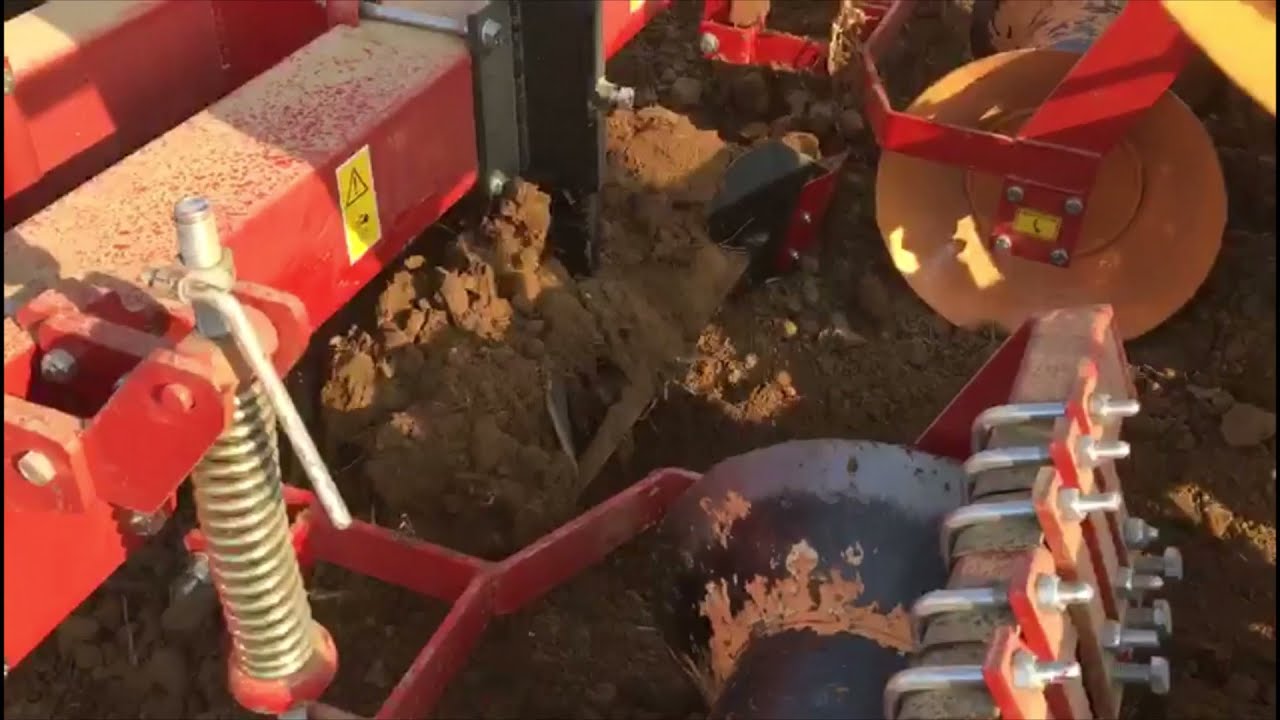 ALTINOZ Bed Shaper With Mulch and Drip Irrigation System