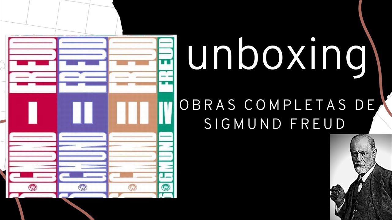 Unboxing Obras Completas de Sigmund Freud edici&oacute;n 4 tomos