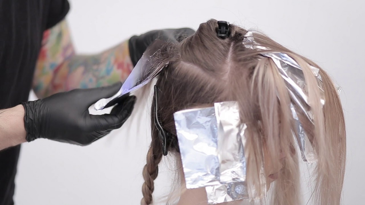 Reimprospatare balayage -tehnica tapaj