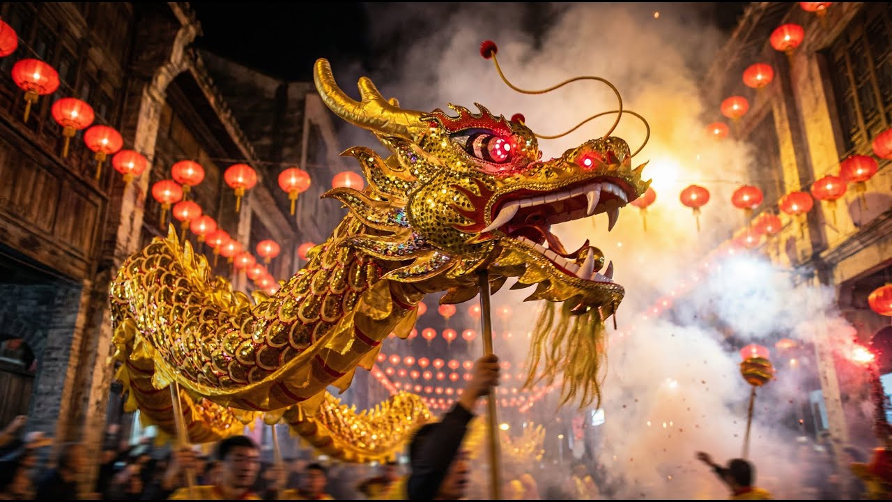 China’s LUNAR NEW YEAR Dragon Parade 2025 🐲 | The Great Dragon Dance
