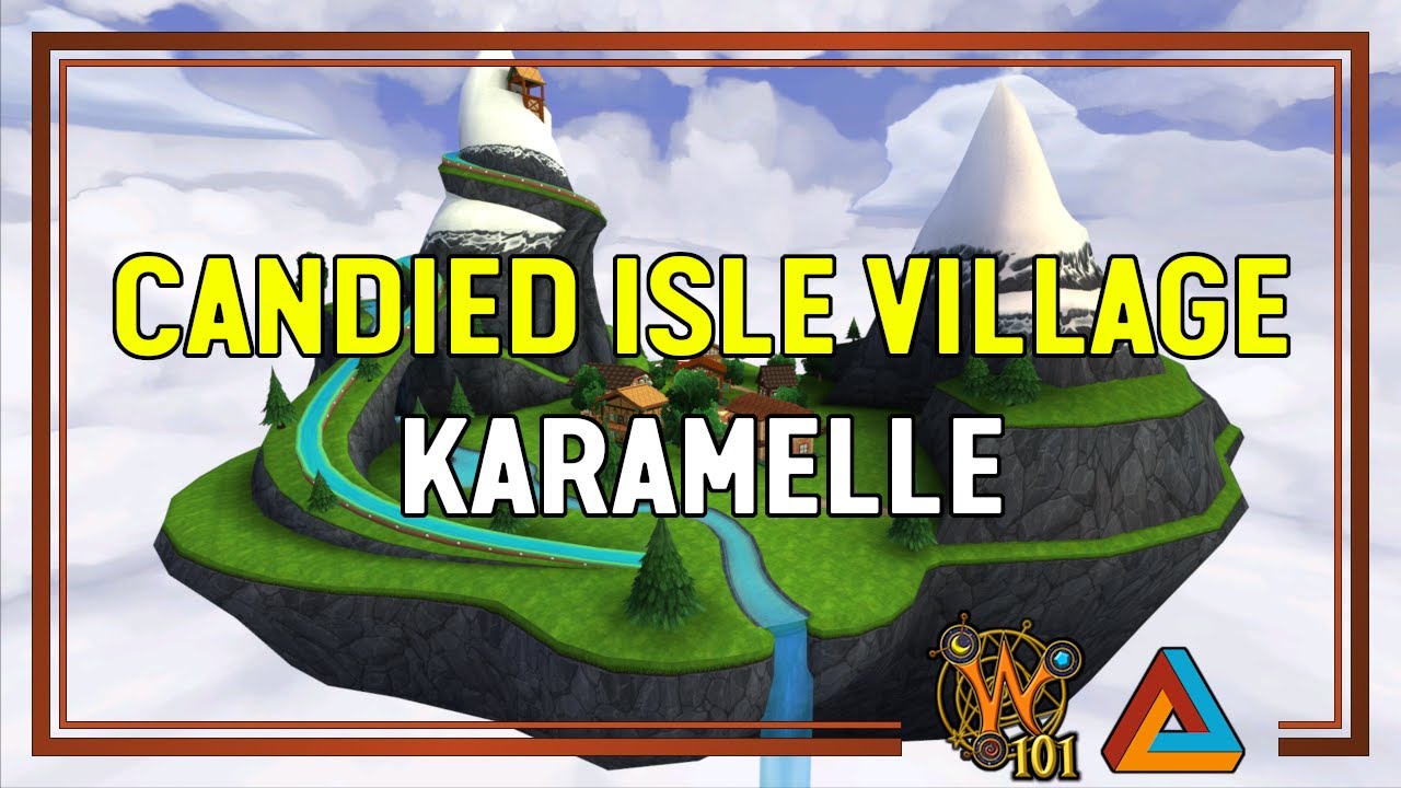 Wizard101: Karamelle Bundle | Candied Isle Village Showcase [HD]