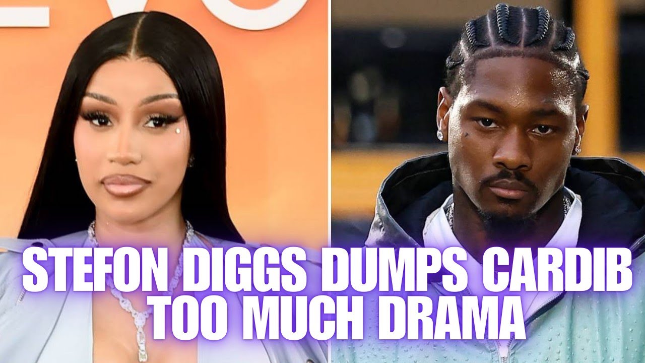 Stefon Diggs Dumps CardiB Allegedly For Being A Loud Mouth 