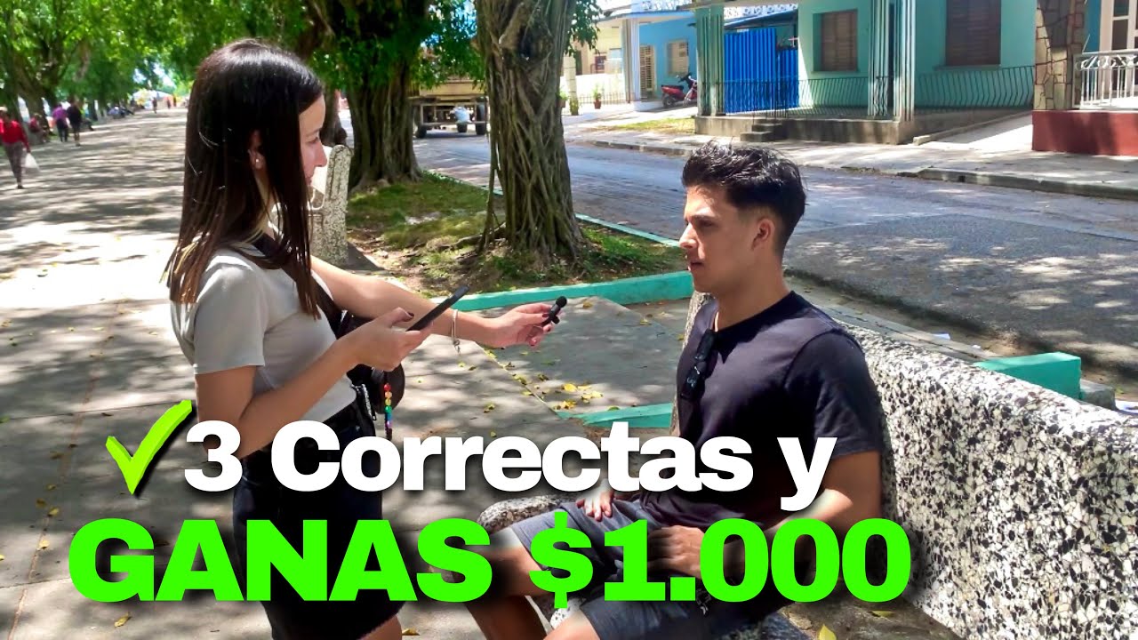 Cuanto SABEN los Cubanos de CULTURA GENERAL📚/Preguntas en las CALLES de Cuba🇨🇺