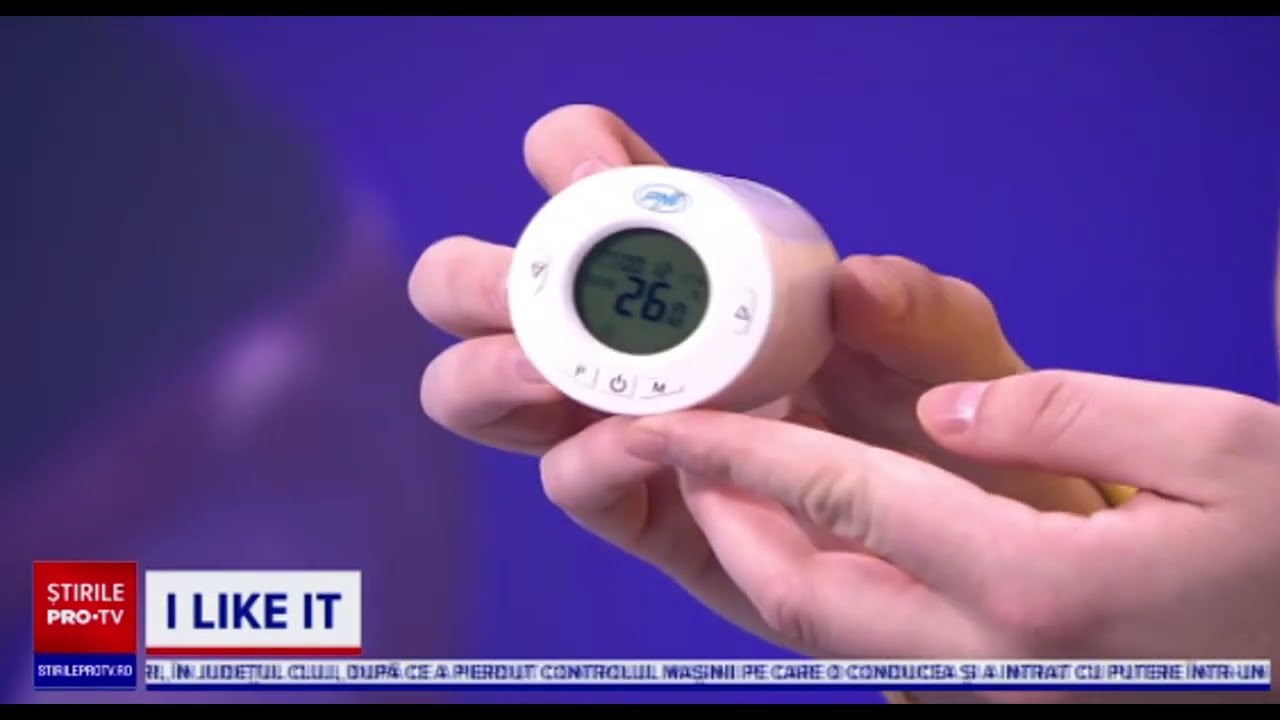 Termostat inteligent PNI CT400 + Cap termostatic inteligent PNI CT25T pentru calorifer la iLikeIT