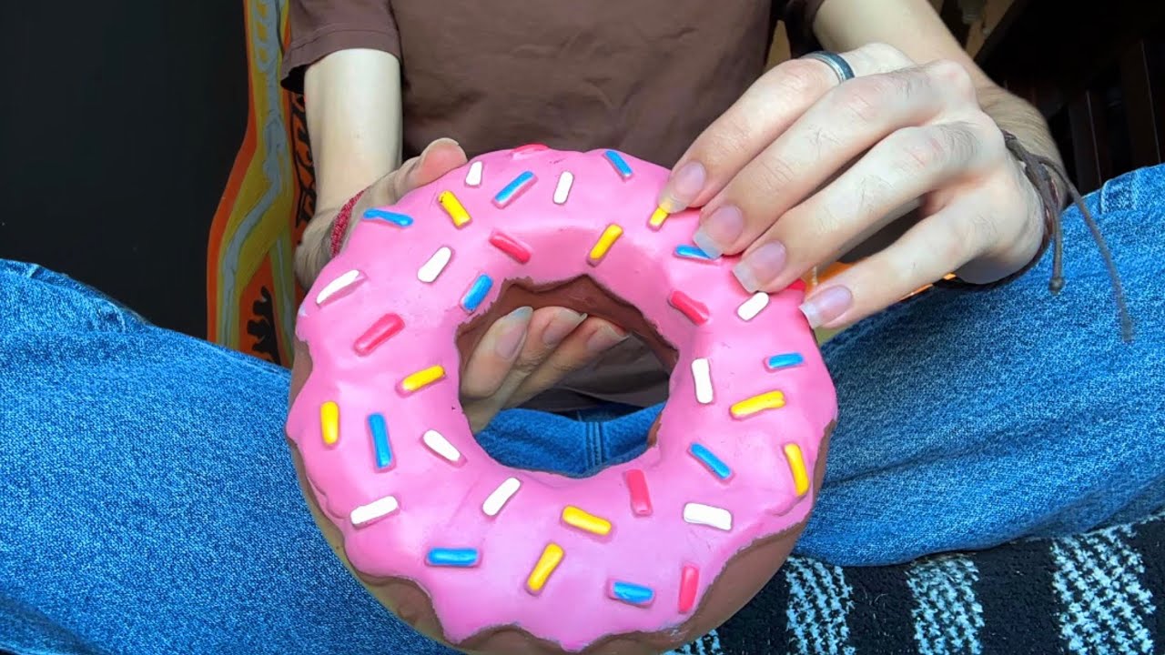 ASMR Tapping & Scratching on NEW Triggers 🍩 - lofi