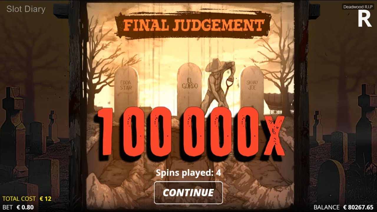 Deadwood R.I.P. MaxWin 100.000x
