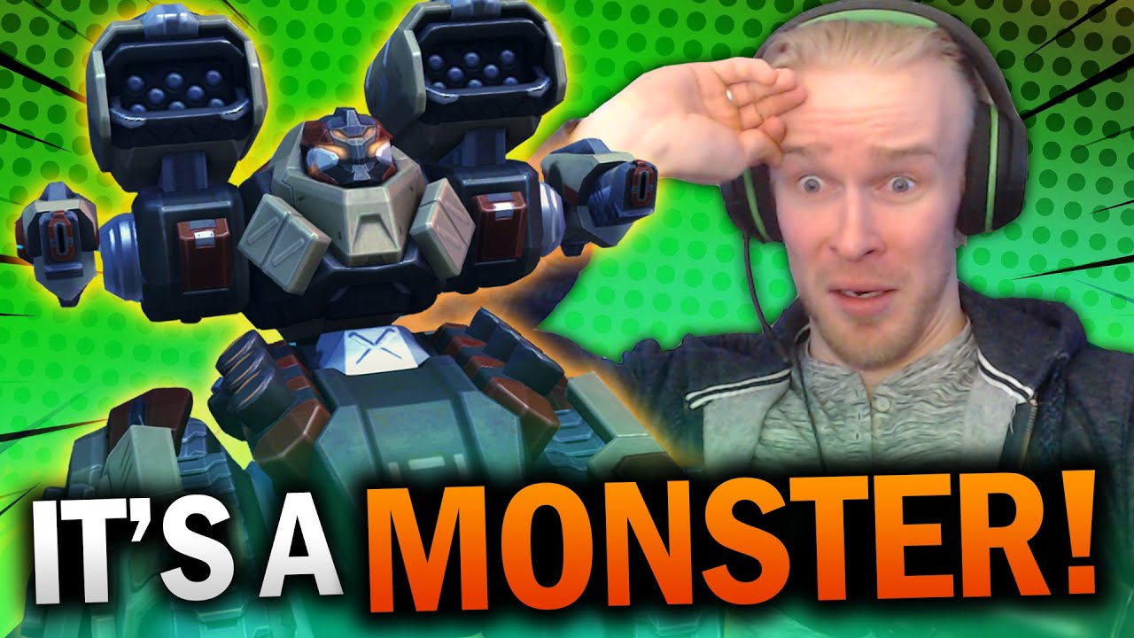 THIS MECH IS BOOSTING MY ACCOUNT - Dreadnought is BUSTED! - Mech Arena