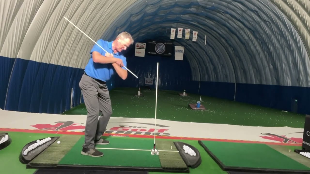 Shoulder Turn/Stop swinging 