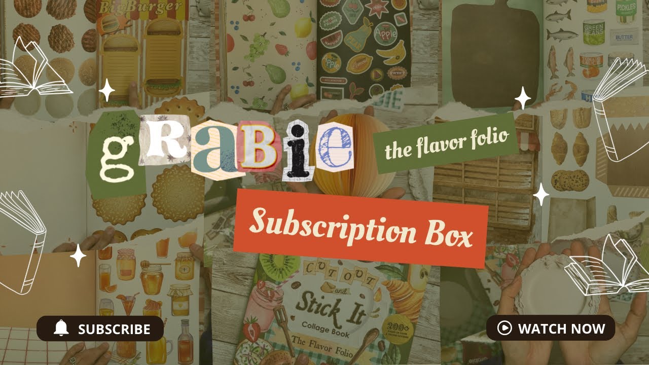 Grabie Scrapbook Box Subscription // A foodie lovers dream! 🥞🍓