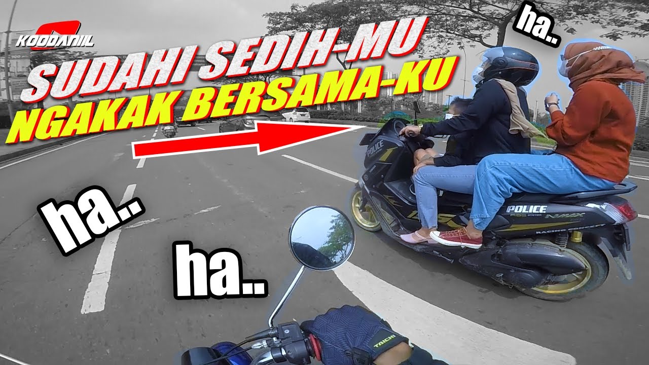 MBAK-NYA PUAS BANGET NGETAWAIN MATIC 2T PROPER - YAMA #koovlog 234