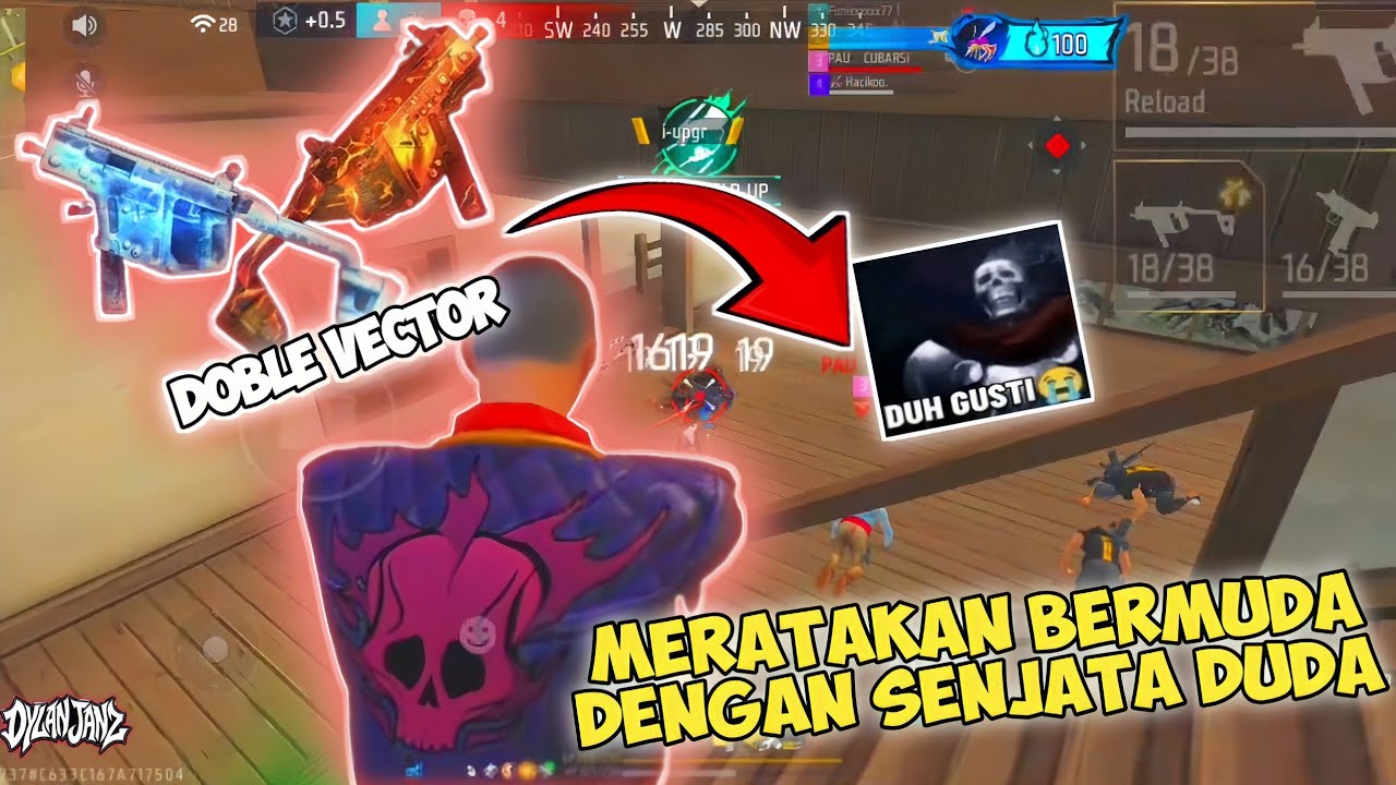 SKUAD PLENGER MERATAKAN BERMUDA - DOUBLE VECTOR THE BEST !!!!