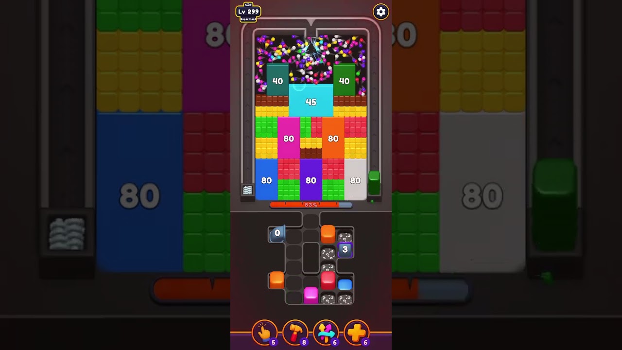 Bounce Blast Level  299 Super Hard