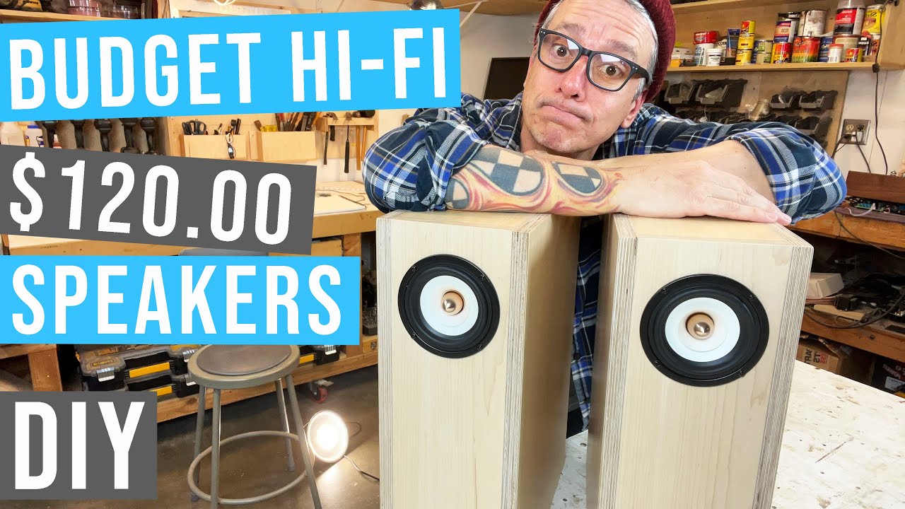 Бюджетная Hi-Fi-колонка | Сделай сам | Широкополосные колонки до 120 долларов | Sounderlink/Aiyima