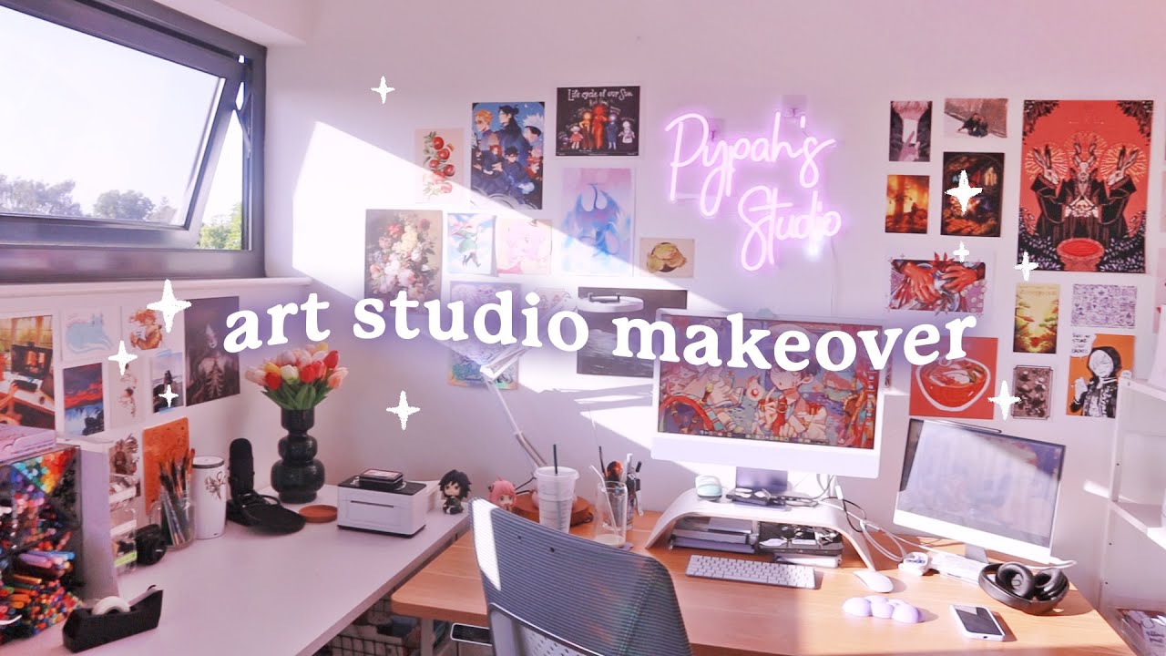 Giving my Art Studio a Makeover!