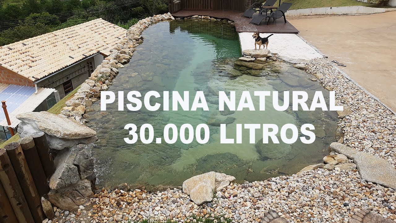 PISCINA NATURAL COM  FILTRO KALLINA