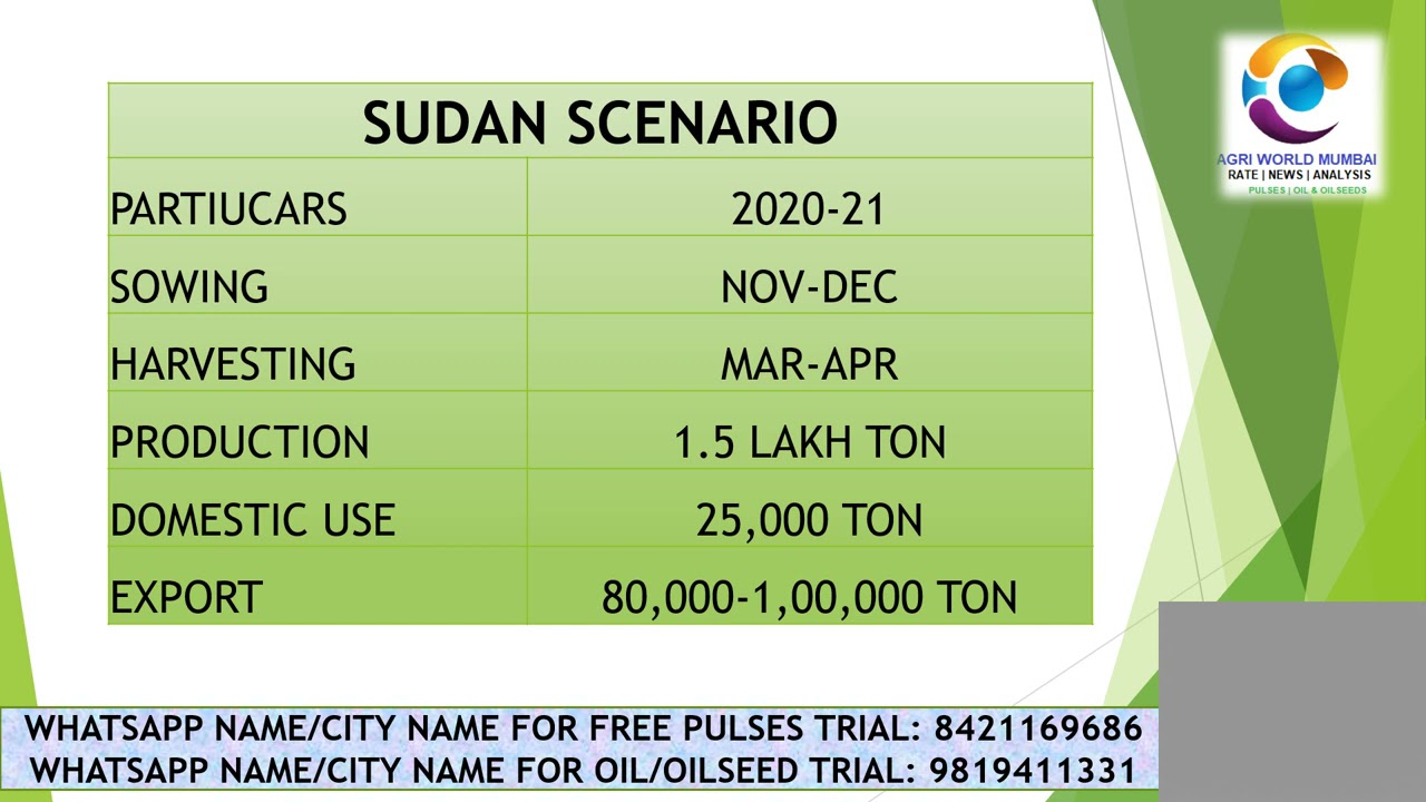 KABULI  SPECIAL REPORT - AGRI WORLD MUMBAI | CHANA CROP ESTIMATE | DEMAND-SUPPLY | PRICE FORECAST