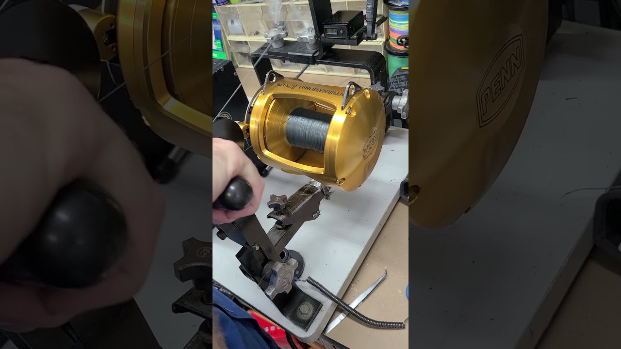 spooling a Penn international 80w