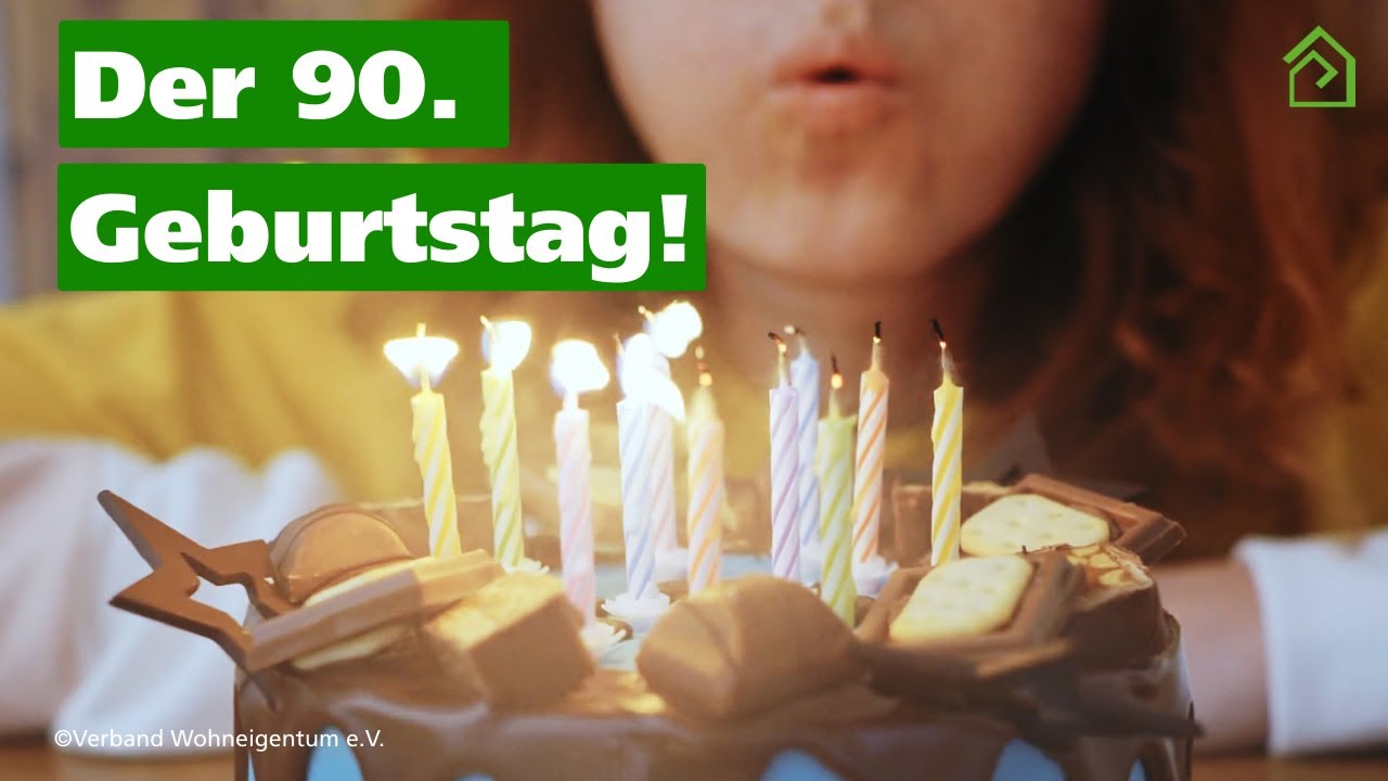 90 Jahre Verband Wohneigentum &ndash; ein Grund zu feiern!