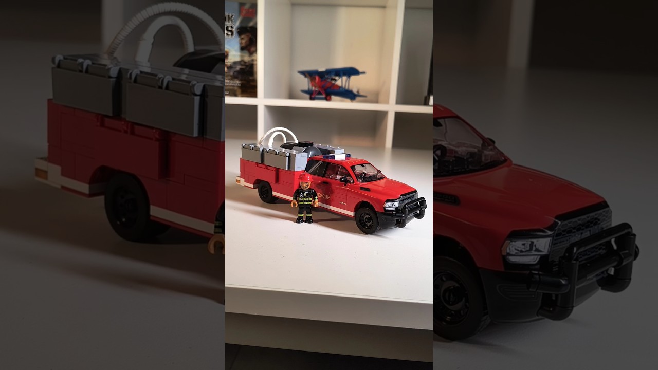 RAM 3500 - Fire Truck🔥 COBI-24612 #automobile #cobibricks #ram #firefighter