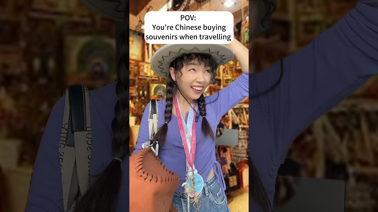 Chinese tourists be like 😭